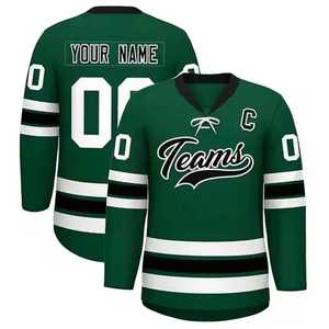 Sweat-shirts de hockey sur glace personnalisés de qualité professionnelle, broderie de haute qualité, maillot de hockey par sublimation, vêtements de hockey - Product Image 3