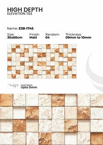 กระเบื้องพอร์ซเลนสำหรับผนังภายนอก ขนาด 300x600 มม. รุ่น Exterior Series - Product Image 4