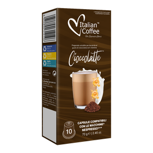 10 Cápsulas de Café Italiano con Chocolate y Vitaminas compatibles con Nespresso* - Product Image 1