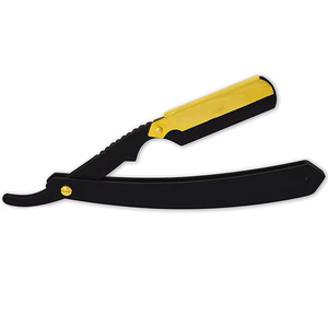 Maquinillas de afeitar de garganta cortadas de borde recto de peluquero de acero inoxidable de la mejor calidad, recién llegadas, maquinillas de afeitar plegables para el cuidado de la piel, Material de PC - Product Image 5