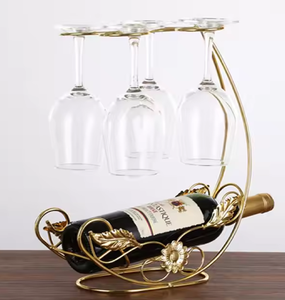 Porta Botellas de Vino de Acero Inoxidable con Acabado Antiguo, Estilo Minimalista, Ecológico, Conserva el Calor/Frío para Exhibir Botellas de Vino - Product Image 4