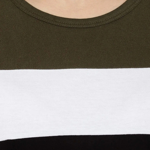 T-shirts pour femmes 100% coton t-shirt lourd col rond filles t-shirts pour femmes - Product Image 6