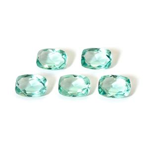 Grand rectangle certifié et octogone taillé bleu aigue-marine pierre précieuse naturelle à facettes pour la fabrication de bijoux - Product Image 1