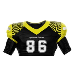 Custom 100% Polyester American <b>Football</b> Uniforms Breathable Plus <b>Size</b> Jerseys and Pants with Short Sleeves Printed Features - Product Image 5