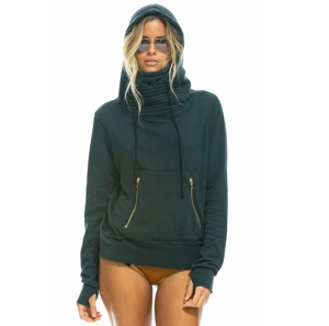 Ninja sudaderas con capucha OEM venta al por mayor suelta de los hombres de lana con cremallera completa enmascarado Ninja Sudadera con capucha estilo de cremallera/Material de poliéster/algodón - Product Image 3