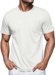Camiseta cómoda para hombre, manga corta, ajuste relajado, ideal para uso diario y pedidos a granel - Product Image 5