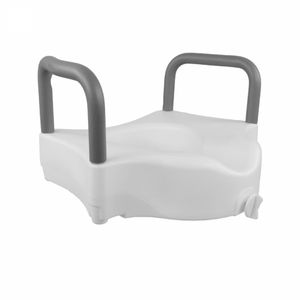 Prêt pour l'exportation Élévateur de toilette en PVC de qualité supérieure avec accoudoirs 10 cm - Product Image 1