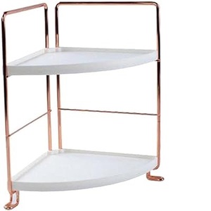 Estante de metal con revestimiento de esmalte blanco para almacenamiento de utensilios de cocina, proveedor de fabricación de fábrica resistente, estante de metal - Product Image 1