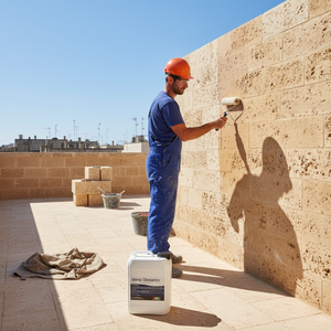 Silossano Trasparente Anti-Alghe Idrorepellente per Superfici, Materiale Impermeabilizzante in Formato da 5 Litri, Confezione da 1 - Product Image 3