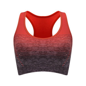 Soutien-gorge de sport réversible à séchage rapide et respirant avec logo frontal, grande taille, tissu imperméable, meilleur design, service OEM, soutien-gorge de sport - Product Image 2