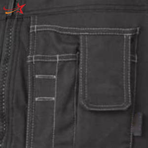 เสื้อกั๊กสะท้อนแสงสำหรับวิศวกรก่อสร้างคุณภาพสูง แบบกำหนดเองได้ มองเห็นได้ชัดเจน พร้อมโลโก้สีสันสดใส สำหรับชุดทำงาน - Product Image 6