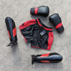 High Quality Winning Boxing Sparring Set Boxing Gloves Headguard. Shin Pad. <b>Groin</b> <b>Guard</b>. with Custom logo Training Boxing Gloves - Product Image 4