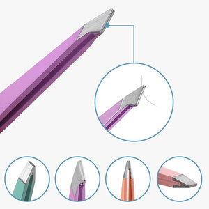 Pince à sourcils de précision pour une mise en forme parfaite Pince à épiler professionnelle en acier inoxydable pour les sourcils - Product Image 5