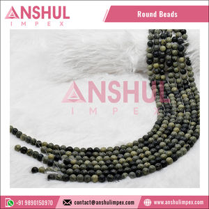 ลูกปัดเซราฟินไนต์แท้คุณภาพสูง AAA ขนาด 8 มม. จาก Anshul Impex สำหรับทำสร้อยข้อมือ - Product Image 5