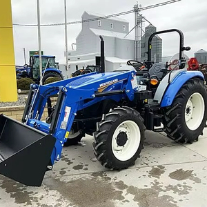 Used New Hollands WorkMaster 75 Tractors 160HP 4WD Gear Drive with Pump & Bearing 1 Year Warranty Farm Tractor For Sale - Product Image 1