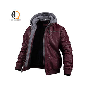 Chaqueta de Cuero PU para Hombre, Primavera y Otoño, Nueva, Lavada, Delgada, Estilo Motociclista - Product Image 5