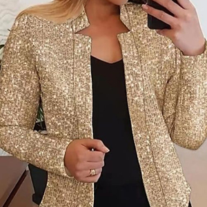 2023 NEW Embroidered Jacket with Crystal Beads and Glass Stone Work Dress for Wedding and Party Wear - Product Image 1