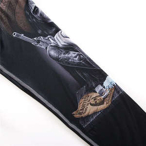 Chemises de compression pour hommes de qualité supérieure personnalisables BJJ MMA Rash Guard vêtements de sport de qualité supérieure Service OEM - Product Image 6