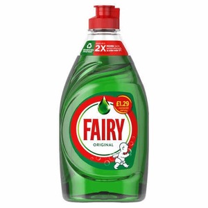 Fairy Original Washing up Liquid Green Con LiftAction320 ml (Paquete de 10) - Product Image 1