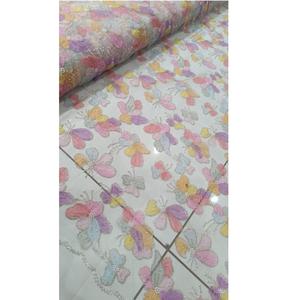 Premium Soft Handwork Net Fabric Ideal for Bridal Gowns Party Dresses and Fashion Apparel Available Wholesale from India - Product Image 5