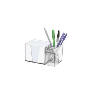 Acrylic Pen <b>Holder</b> Box and Makeup Brush Acrylic Pen & <b>Pencil</b> Box clear and Counter Top and Office Use - Product Image 3