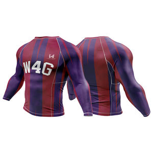 Personalized <b>Men's</b> <b>Compression</b> Gym Jersey Custom Printed <b>Compression</b> Shirt Long Sleeve <b>Mens</b> Rash Guard Shirt for Gym Yoga Sports - Product Image 1