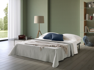 EVERGREENWEB Sofá Cama de 2 Plazas con Colchón de 160x190 cm y 2 Almohadas Hecho en Italia, Funda Extraíble y Lavable, Cama Plegable ELLEN - Product Image 6