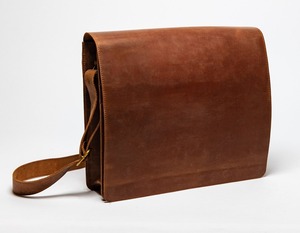 Bolso bandolera de diseño minimalista personalizado MacBook Satchel Fl grano cuero botón bordado mujer regalo de Navidad bandolera - Product Image 4