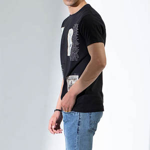 เสื้อยืดผ้าฝ้าย100% สำหรับผู้ชายเสื้อยืดสตรีทแวร์ผ้าคอตตอนแบรนด์ออกแบบได้ตามต้องการ2025 - Product Image 2