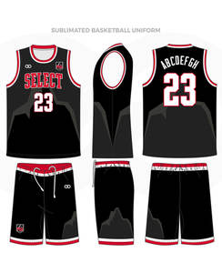 Uniforme de Baloncesto, Diseño de Camiseta de Baloncesto, Color Azul, Patrón, Conjunto de Uniforme de Baloncesto con Camiseta y Pantalones Cortos - Product Image 3