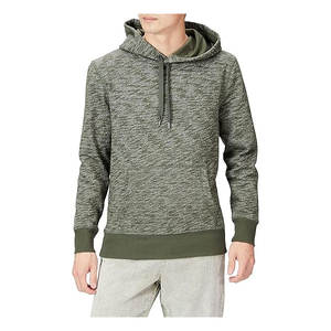 Sudadera con capucha de lana tecnológica Unisex de alta calidad con bordado personalizado Vintage de mezcla de poliéster/algodón de invierno superventas - Product Image 2