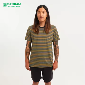 T-shirt personnalisé de haute qualité, coupe ample, respirant, écologique, 220g, gris, 100% coton, pour homme - Product Image 3