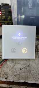 Panel activador DND Pasillo Fox Domotics Personalizable 12V NFC Cristal táctil capacitivo para habitación de hotel Lavandería Sin timbre - Product Image 2