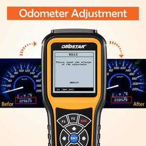 OBDSTAR X300M especial para herramienta de diagnóstico de corrección ODO compatible con <span class=keywords><strong>Ford</strong></span> <span class=keywords><strong>Kuga</strong></span> 2009 pantalla grande roja lectura y escritura - Product Image 5