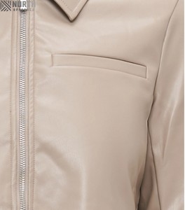 Nouvelle mode Vestes en cuir bon marché pour femmes Vente directe en usine Meilleur prix Vestes pour femmes à vendre Fabriqué au Pakistan - Product Image 5