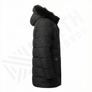 Vestes de sécurité haute visibilité en polaire, vêtements de travail réfléchissants, résistants au feu, parka, manteau thermique chaud, vêtements de protection d'hiver - Product Image 3