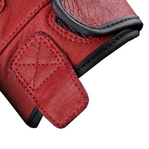 Gants en cuir de style vintage de haute qualité pour hommes Caractéristiques de l'écran tactile thermique respirant pour la conduite Gants en cuir - Product Image 5