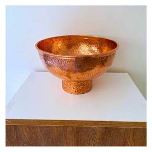 Fregadero de un solo tazón de cobre moderno más vendido de alta calidad hecho en La India a la venta para uso en el baño - Product Image 2