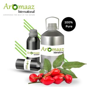 100% aceite de semilla de Rosa Mosqueta orgánico puro prensado en frío aceite portador sin refinar para la piel líquido Natural no OGM para la cara - Product Image 1