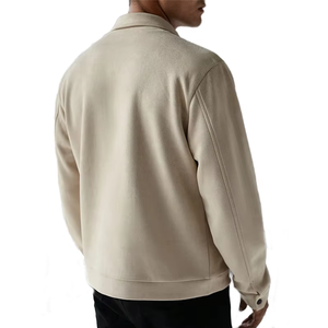 Veste en jean moto slim fit pour homme, imperméable, respirante, coupe-vent, extensible, couleur unie, fermeture éclair, décontractée, prête pour l'extérieur - Product Image 3