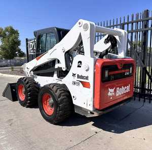 Bobcat S160 d'occasion en gros, 56 CV, mini-chargeur sur pneus diesel, levage élevé, compact, pour la construction, l'aménagement paysager, l'agriculture et le déneigement - Product Image 3