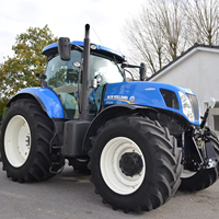 Tracteur d'occasion/d'occasion/neuf 4X4 New Holland avec chargeur et équipement agricole à vendre machines agricoles