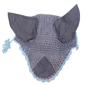 Velo de mosca de caballo multicolor personalizado de alta calidad, capó de oreja, producto de equitación ecuestre duradero para todo tipo de caballos - Product Image 5