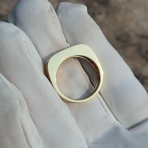 Lujo 10K Oro Plata Laboratorio Crecido Diamante Anillo de compromiso Corte redondo VVS2 E Color IGI Certificado Ético Proveedor sostenible - Product Image 6