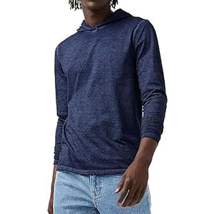 Tri-blend Hoodies Winter Fleece Wholesale Heavyweight Slim Fit Custom Logo Quality <b>Thick</b> Heavy Fleece Pullover Hoodie for Sale - Product Image 4