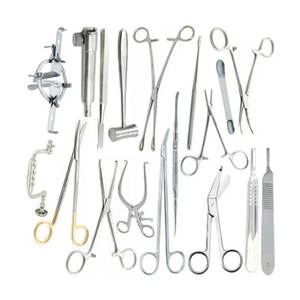 Juego de instrumentos quirúrgicos para Kit de herramientas de hospital Instrumentos quirúrgicos para cirugía básica (juego de 14) Básico - Product Image 1