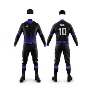 Venta caliente de los hombres de béisbol y softbol conjunto de ropa deportiva al por mayor de 2 piezas pantalones de Jersey barato sublimación tela suave y cómoda - Product Image 4