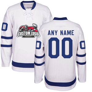 Maillot de Hockey sur Glace Adulte Logo Personnalisable Entreprise Grandes Commandes Vêtements de Sport Sublimation Technique Broderie Maillot de Hockey - Product Image 3