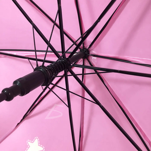 ร่มไนลอนเปิดอัตโนมัติลายการ์ตูนน่ารักสำหรับเด็กหญิงและเด็กชาย ดีไซน์พับสามตอน พร้อมเสียงนกหวีดสำหรับวันฝนตก - Product Image 3