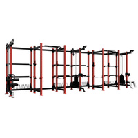 Senfeng SF-1007A Rack de musculation hybride commercial en acier, cage à squats multifonctionnelle, équipement de musculation